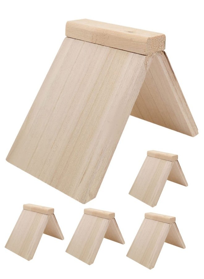 BUGUUYO Wooden Birds Perch 5pcs Pigeon Solid Wood Perch Accessories Chick Toy Sports Accessories Pigeon Fork Rod Roosts and ES Bird Biting Toy Pet - Image 1